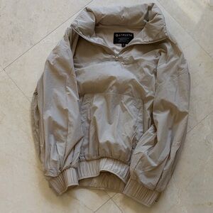 Athleta Light Tan Pullover Jacket